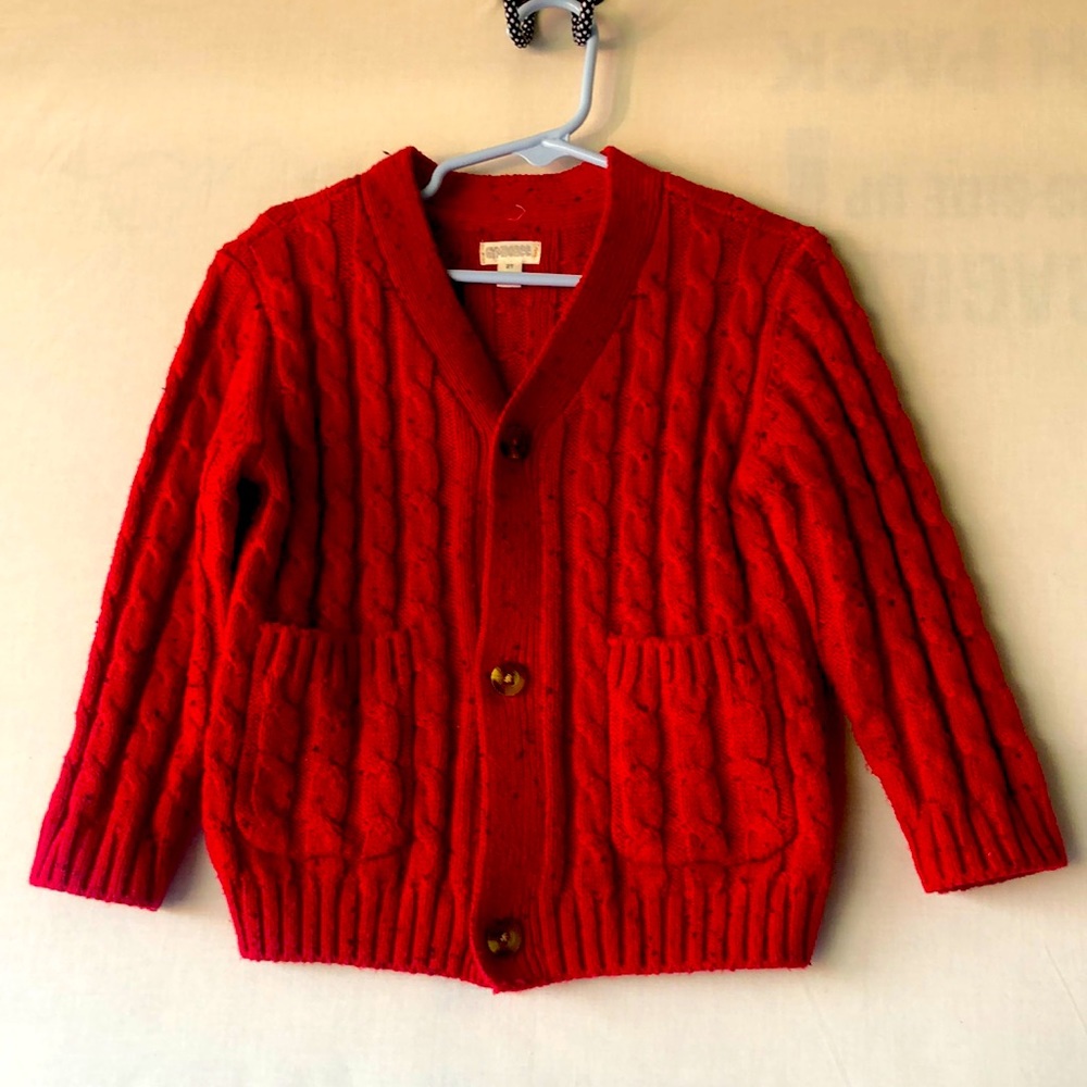 Red Gymboree sweater